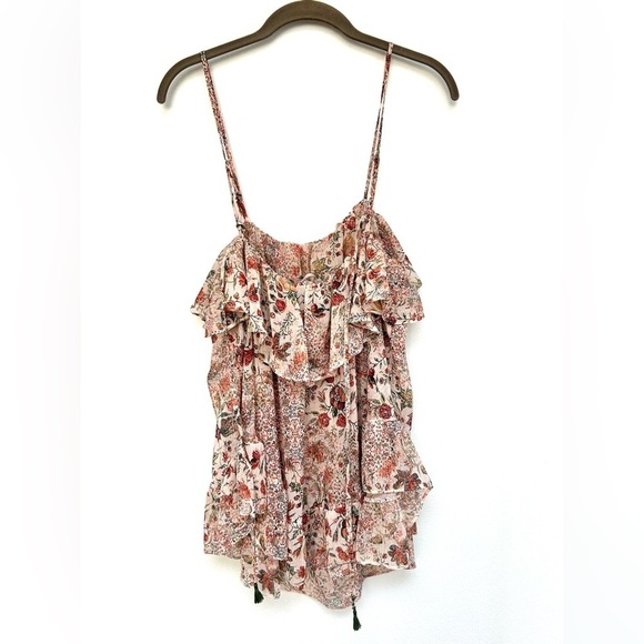 Victoria’s Secret Floral Pink Lingerie Flowy Tank Top size M​​ - Picture 2 of 5